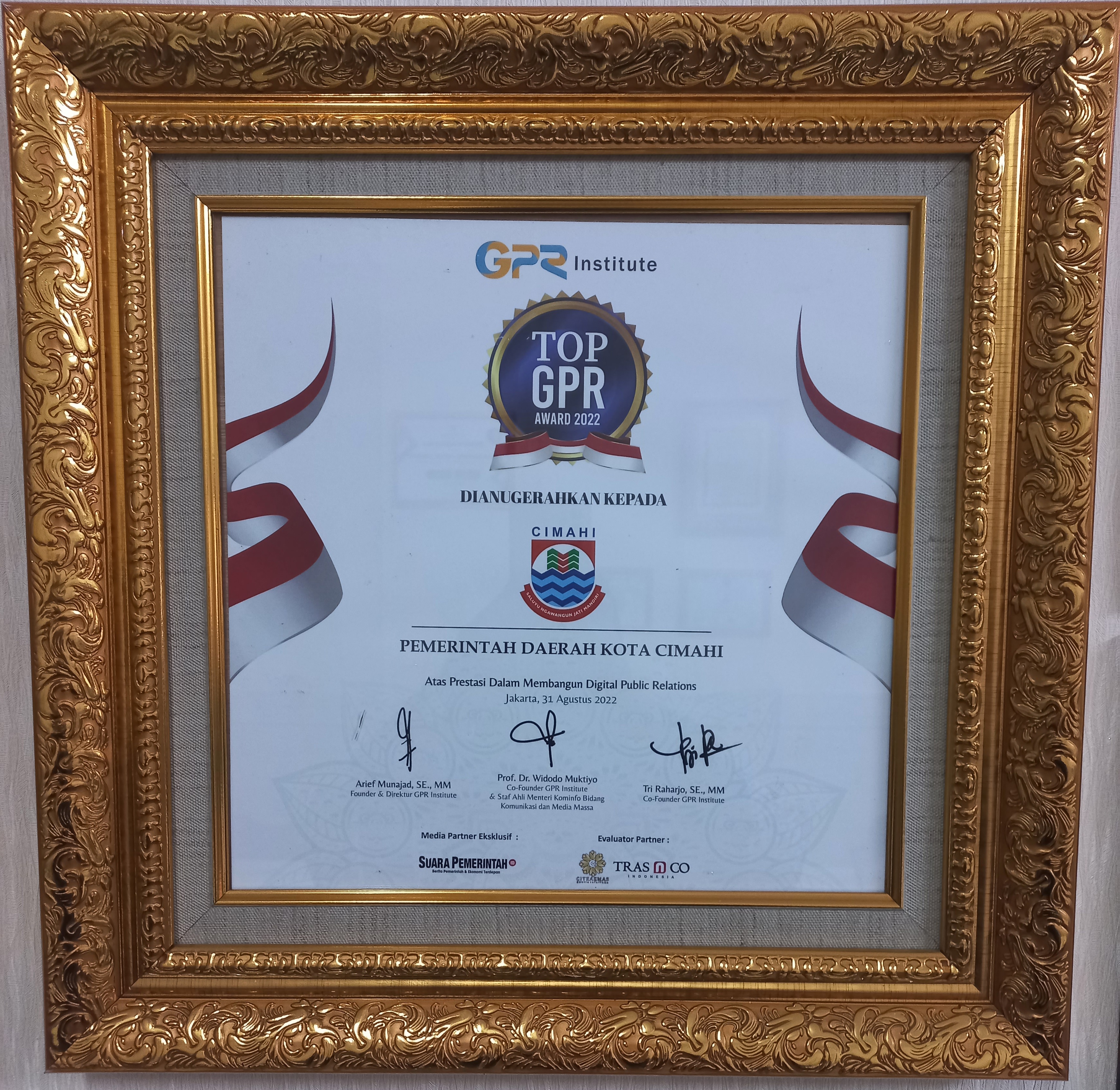 GPR AWARD